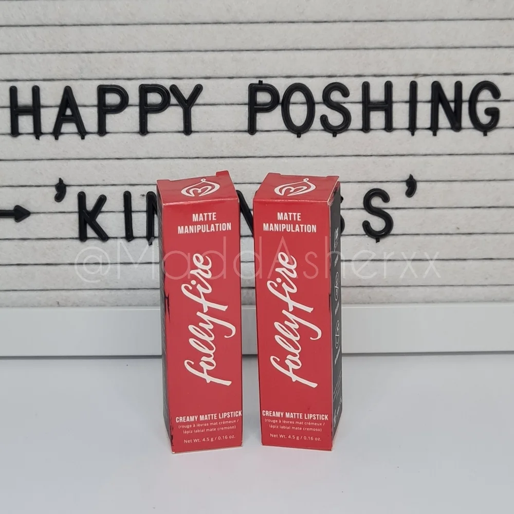 Folly Fire: Lipstick Bundle ×2 | Full House & Sunset Blvd -BNIB!!